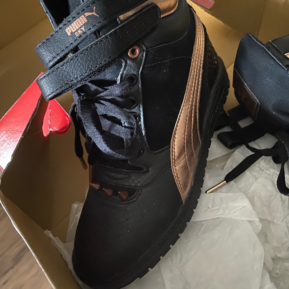Puma wedge sneakers